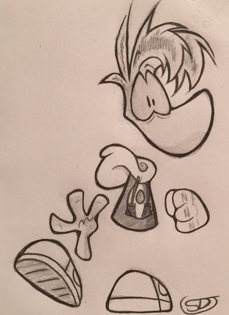 rayman dibujos