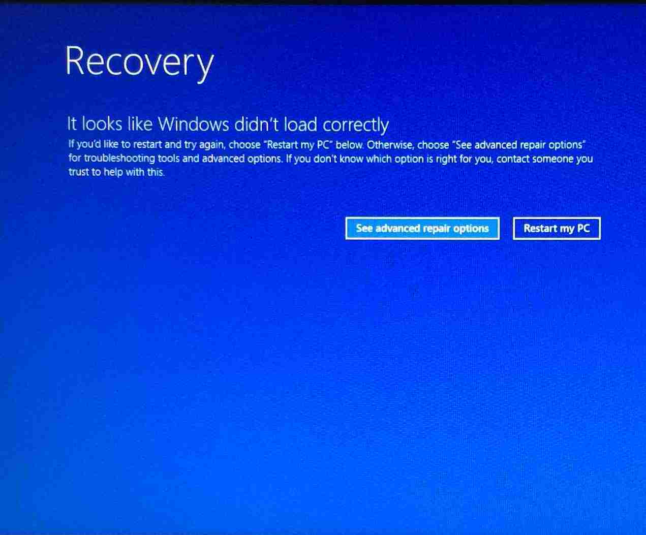 recovery lenovo pc