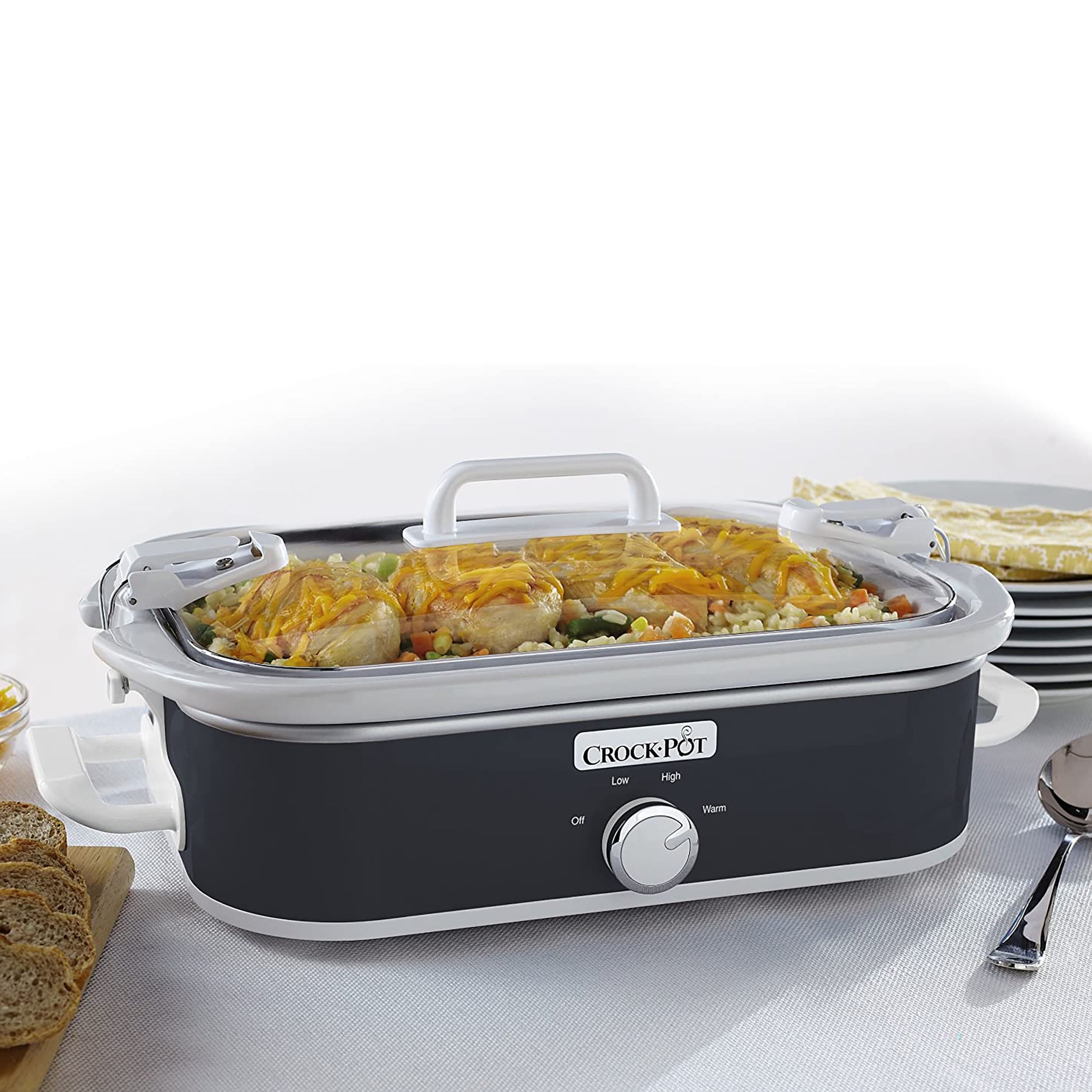 rectangular crock pot