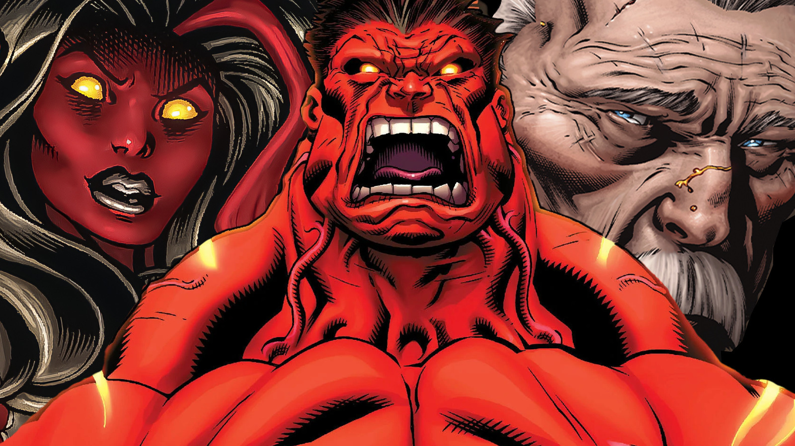 red hulk origin