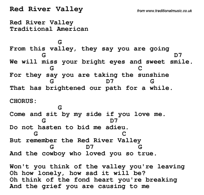 red river rock lyrics