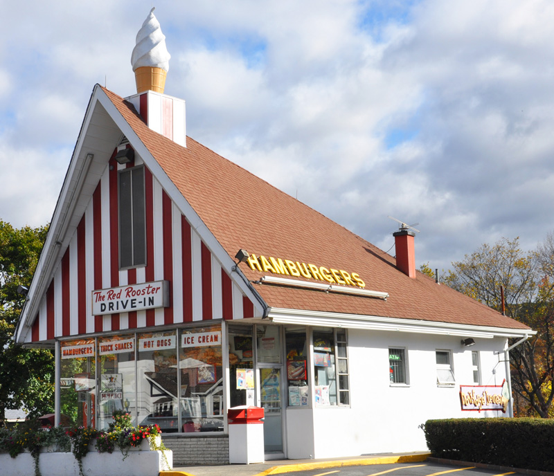 red rooster drive-in photos