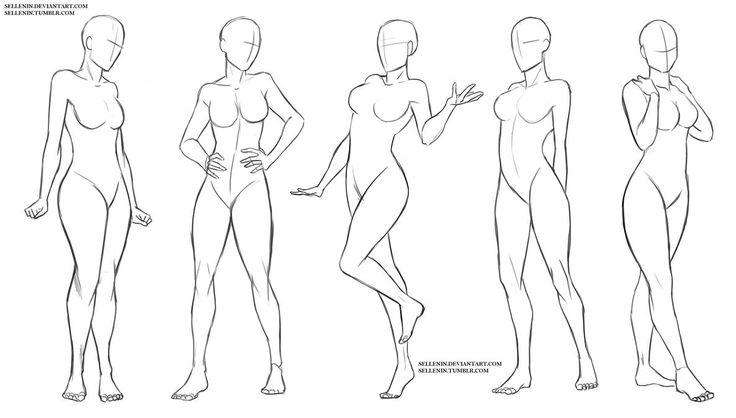 reference poses standing