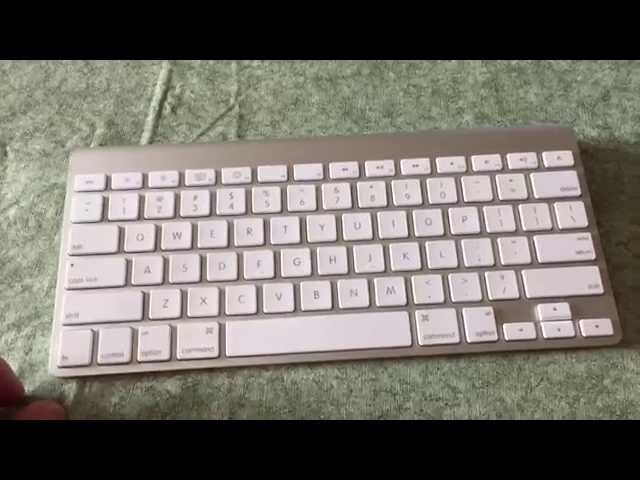 replace batteries apple keyboard