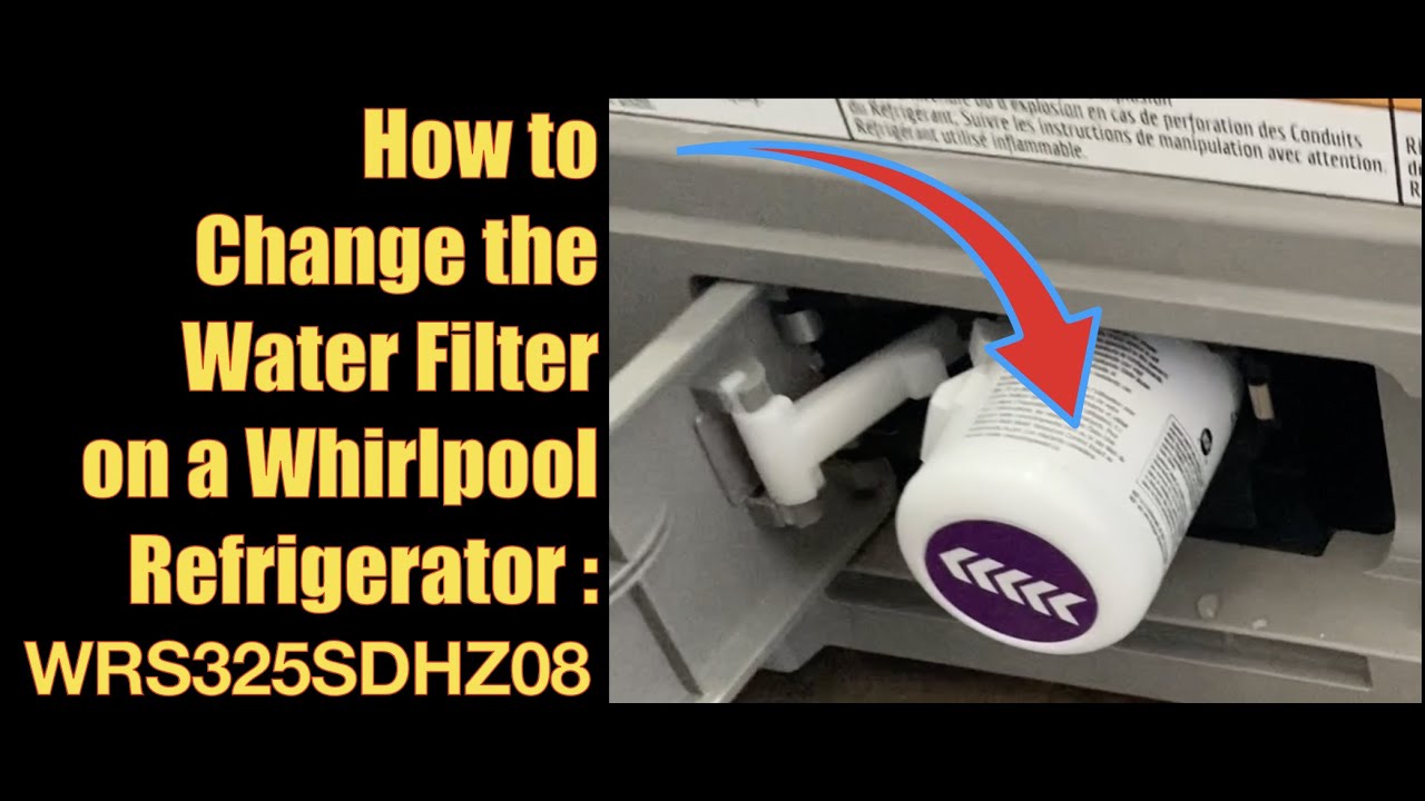 replace water filter whirlpool