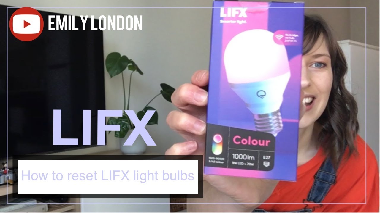 reset lifx bulb