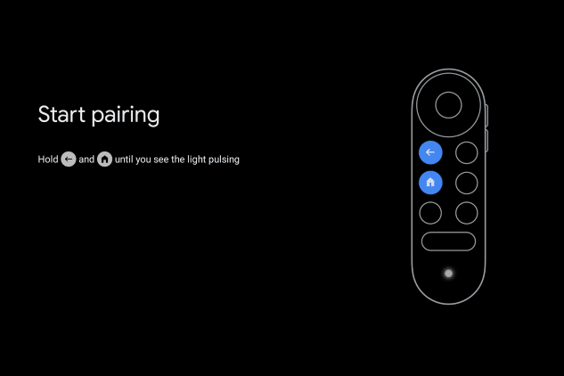 resetting chromecast remote