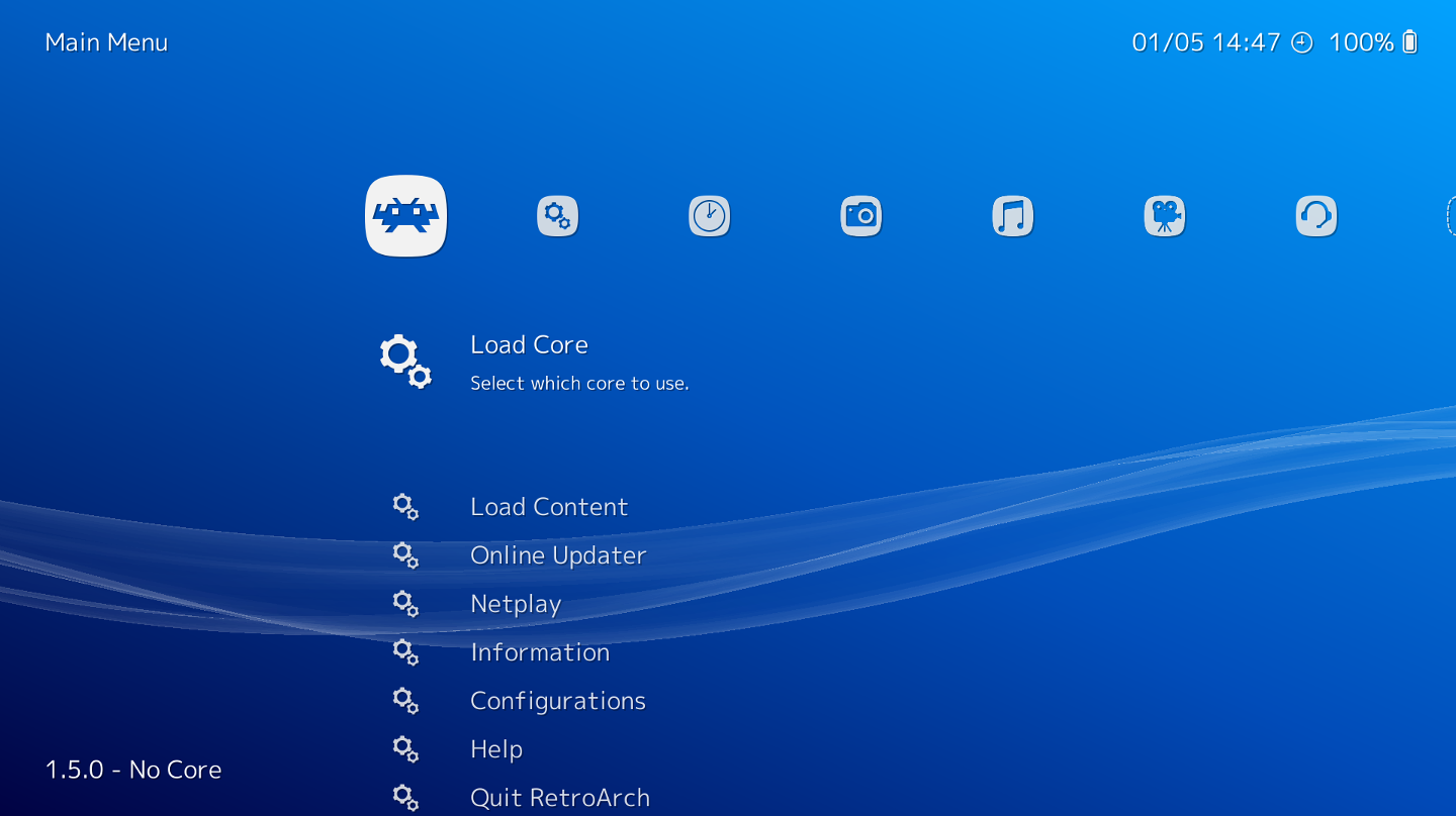 retroarch core