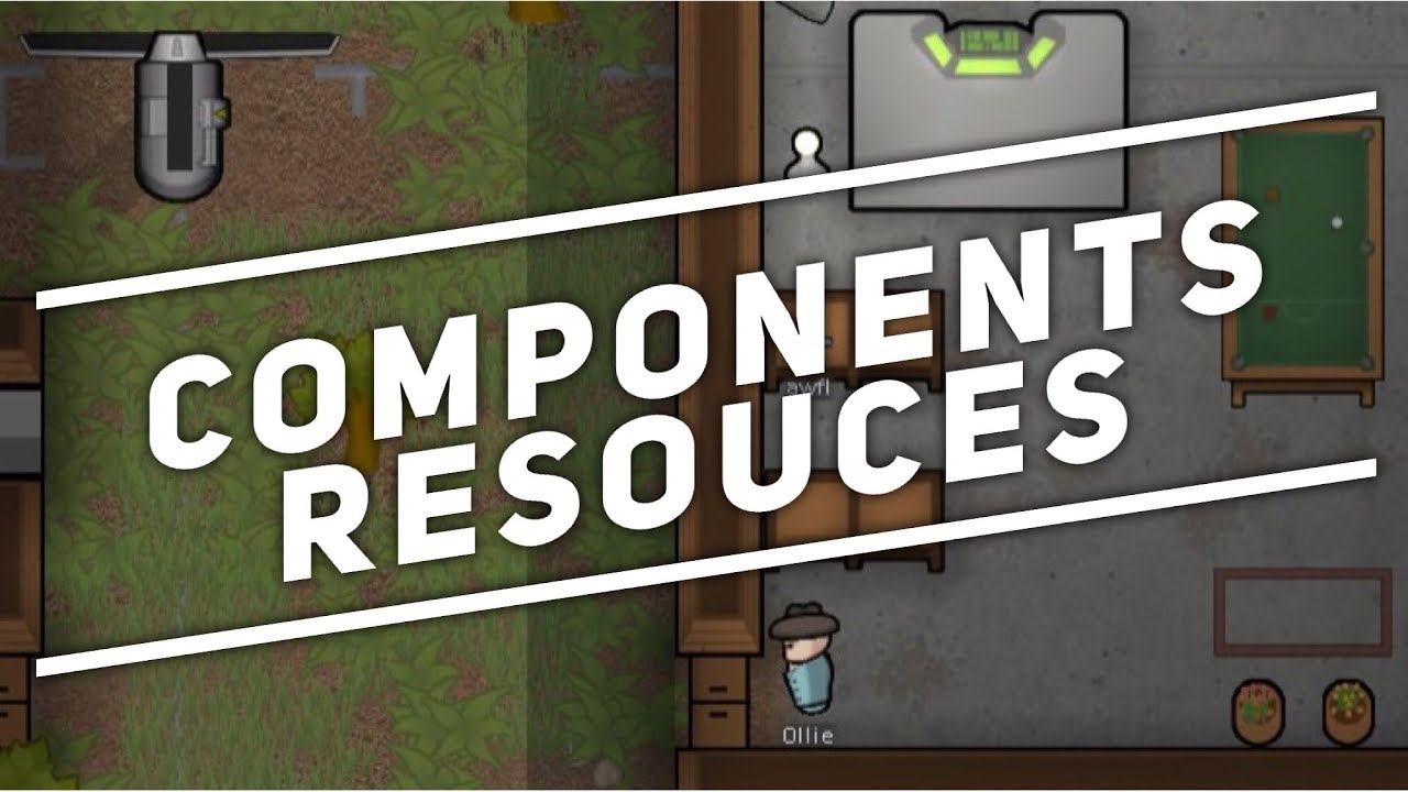 rimworld how to get advanced components