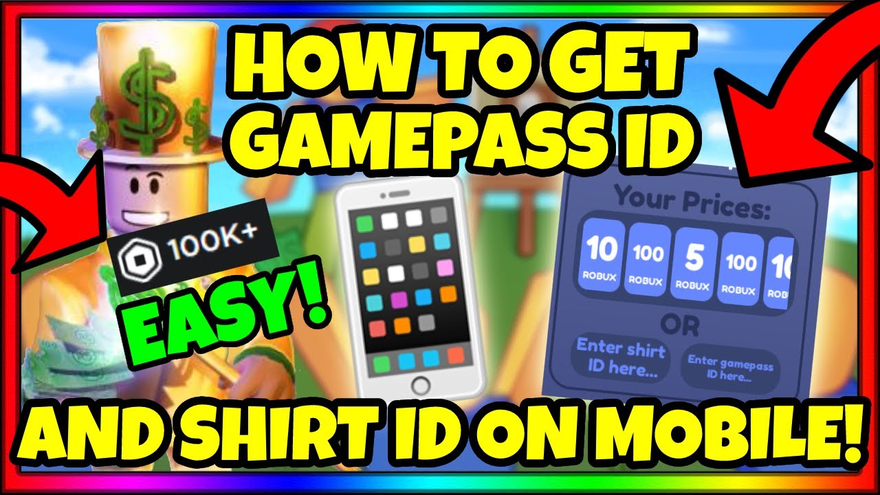 roblox gamepass id