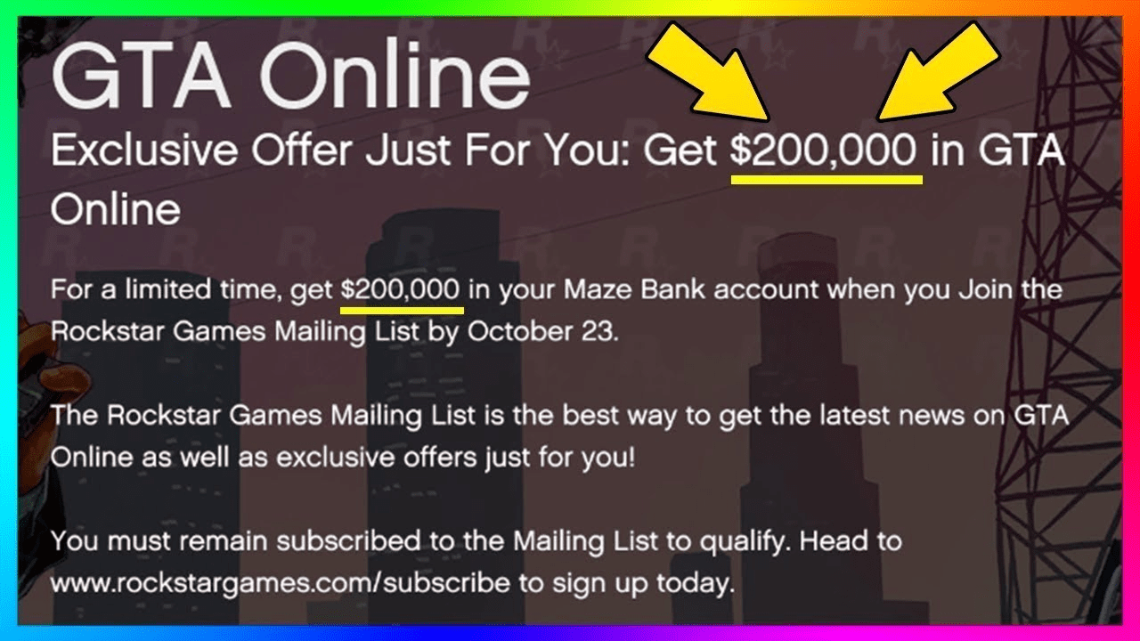 rockstar mailing list 200 000