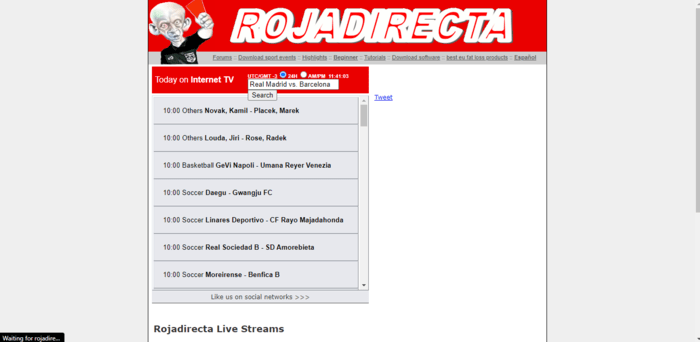 rojadirecta tech