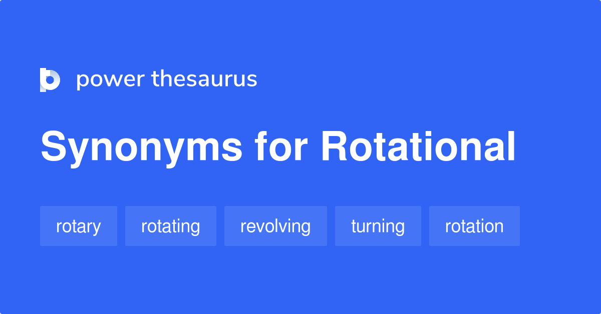 rotational synonym