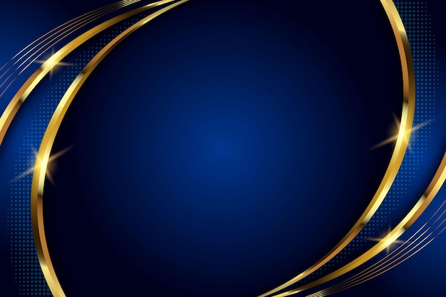 royal blue gold background