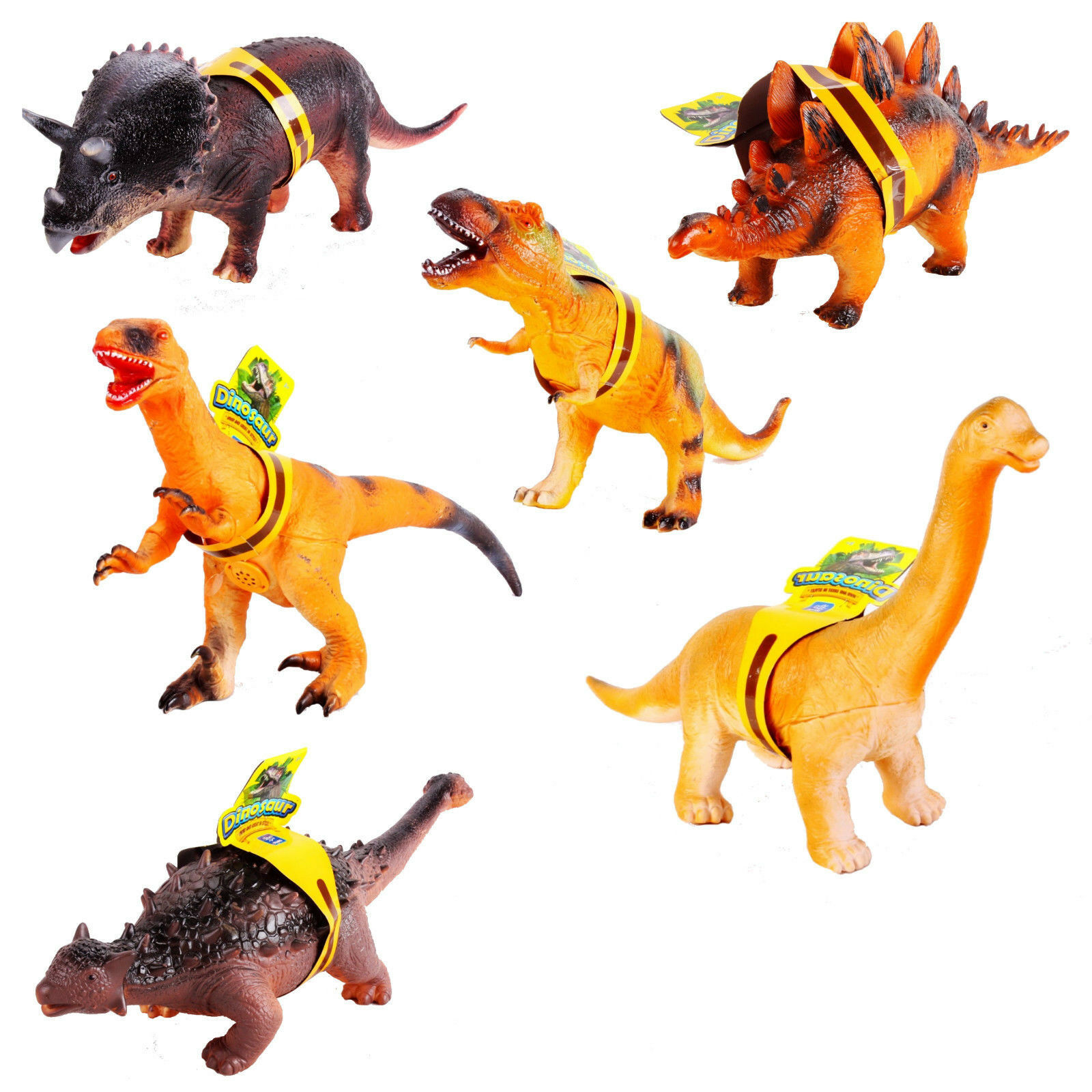 rubber dinosaur toys