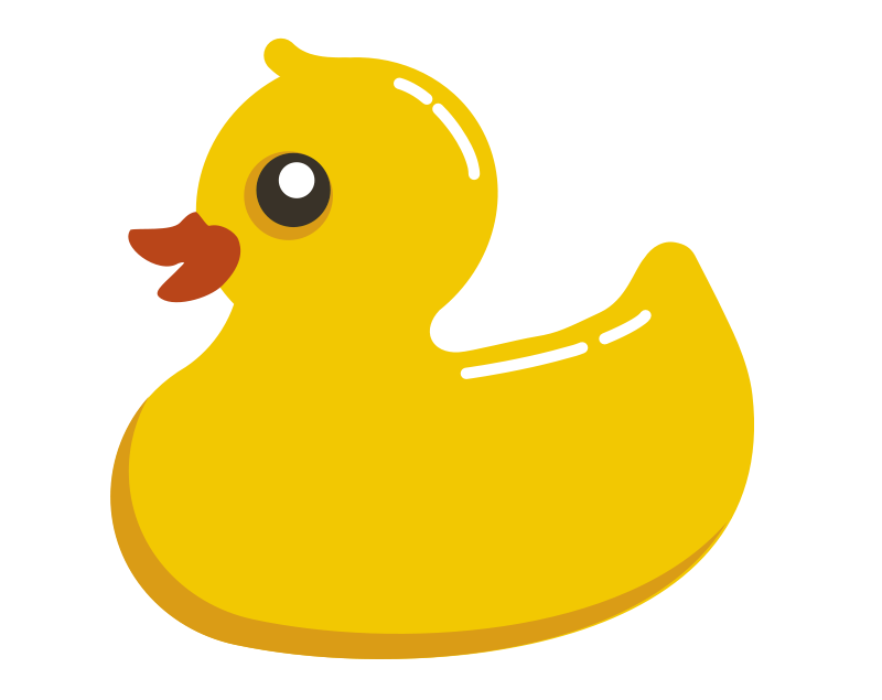 rubber duckie clipart