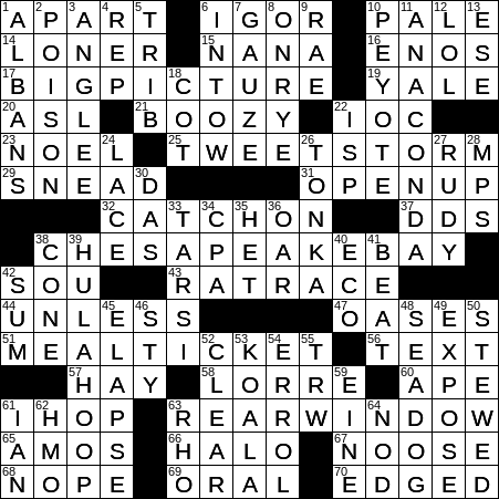 run rings around crossword