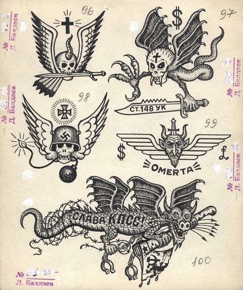 russian traditional tattoos