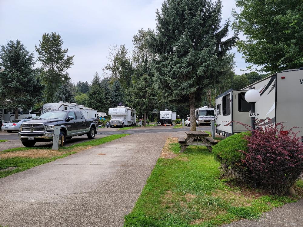 rv parks troutdale oregon