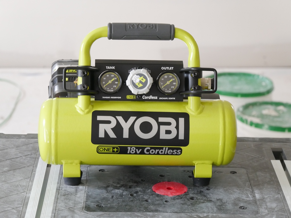 ryobi air compressor how to use