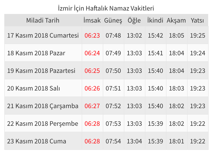 sabah ezanı kayseri