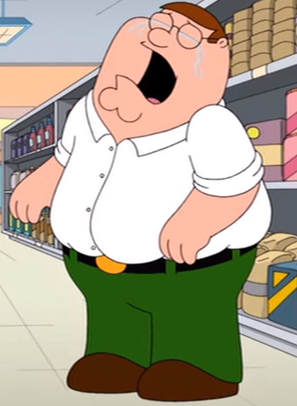 sad peter griffin