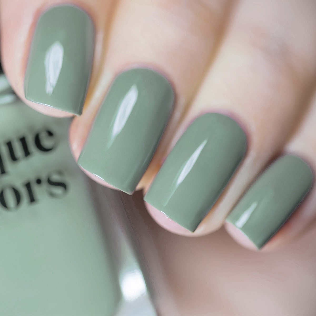 sage green nail polish