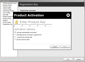 sam broadcaster pro key