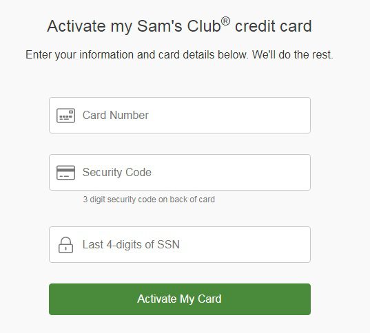 samsclubcredit/activate