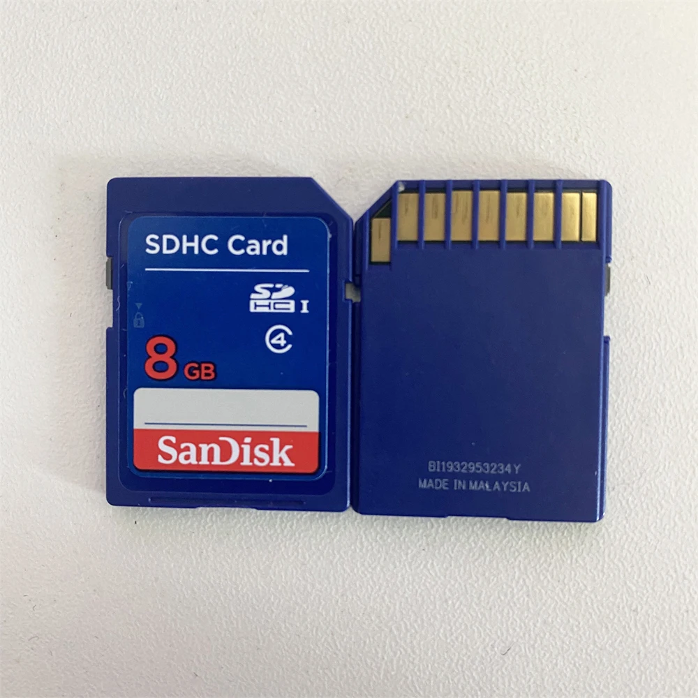 sandisk blue sd memory card