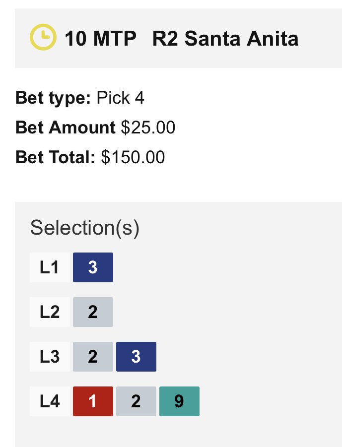 santa anita betting calculator