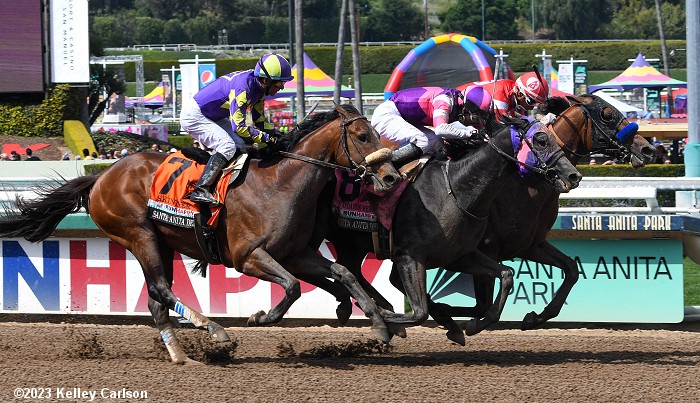 santa anita derby 2023 results