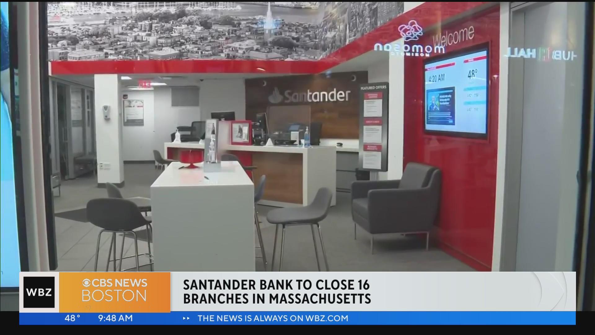 santander bank closing branches in massachusetts 2023