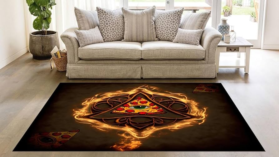 satanic rug