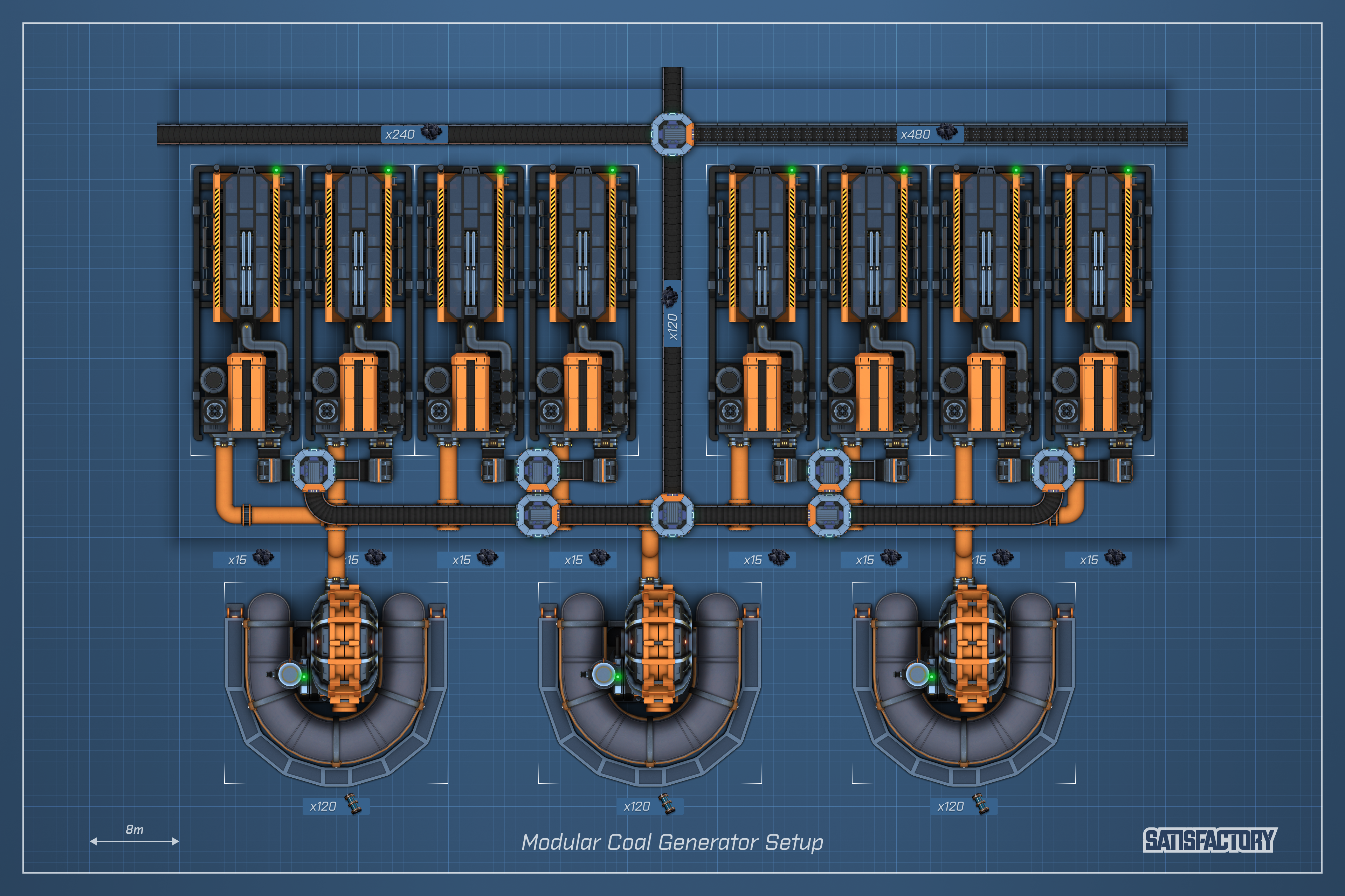 satisfactory blueprints