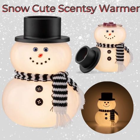 scentsy snowman mini warmer