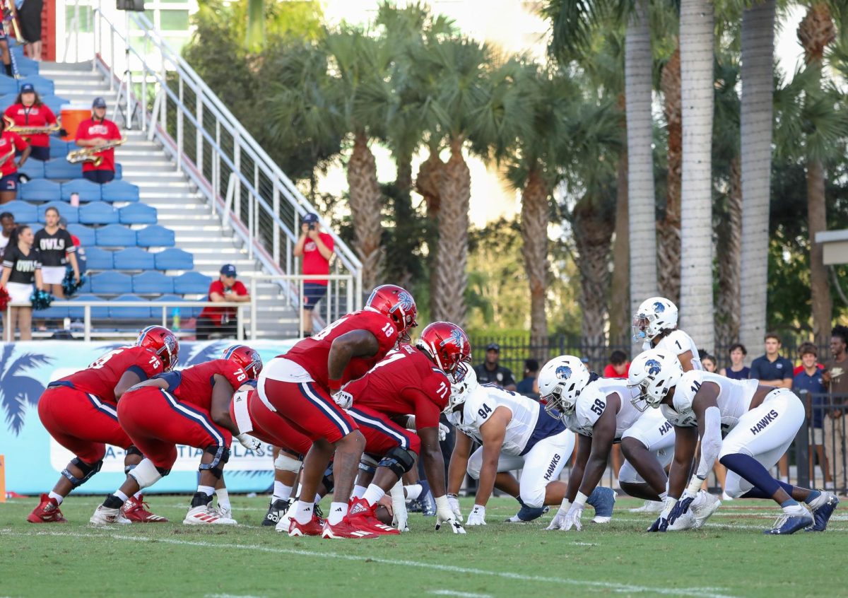 score of fau football game