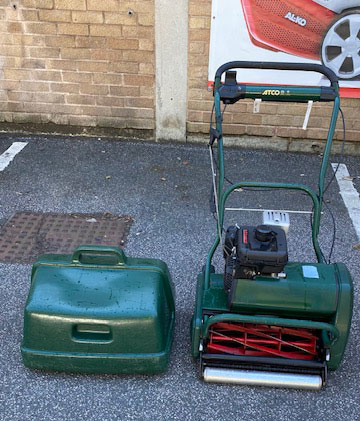 second hand petrol lawn mowers