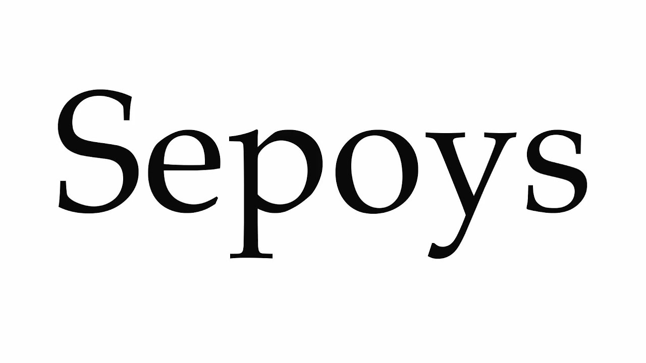 sepoy pronunciation