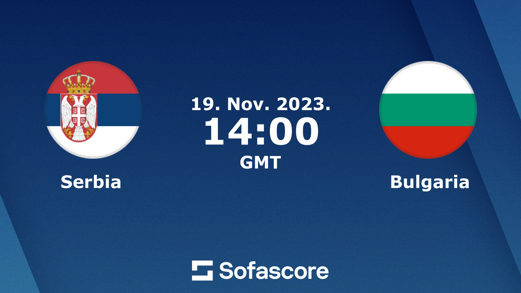 serbia national football team vs bulgaria national football team standings