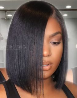 sharp cut bob hairstyles