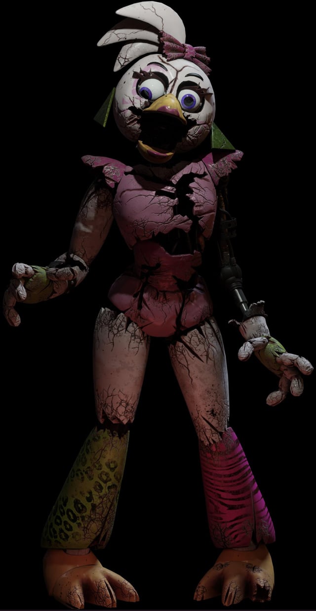 shattered chica