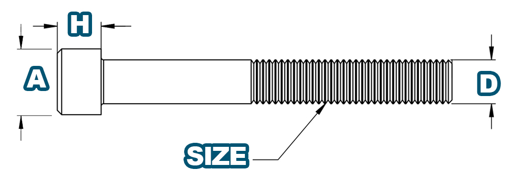 shcs sizes