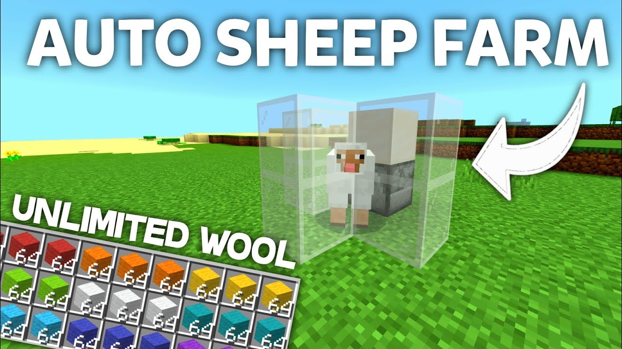 sheep farm minecraft