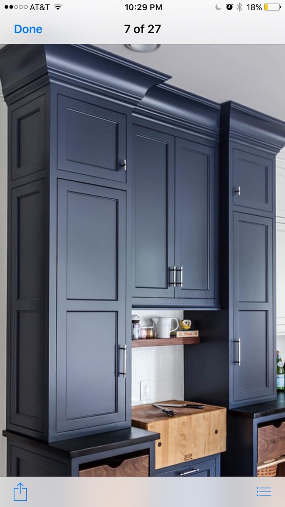 sherwin williams charcoal blue cabinets