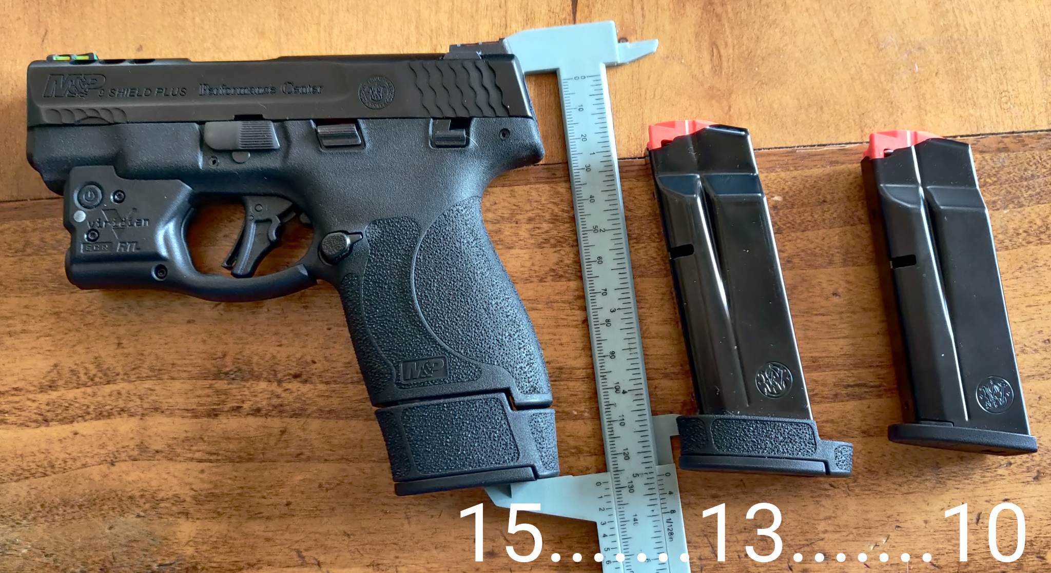 shield plus extended mags