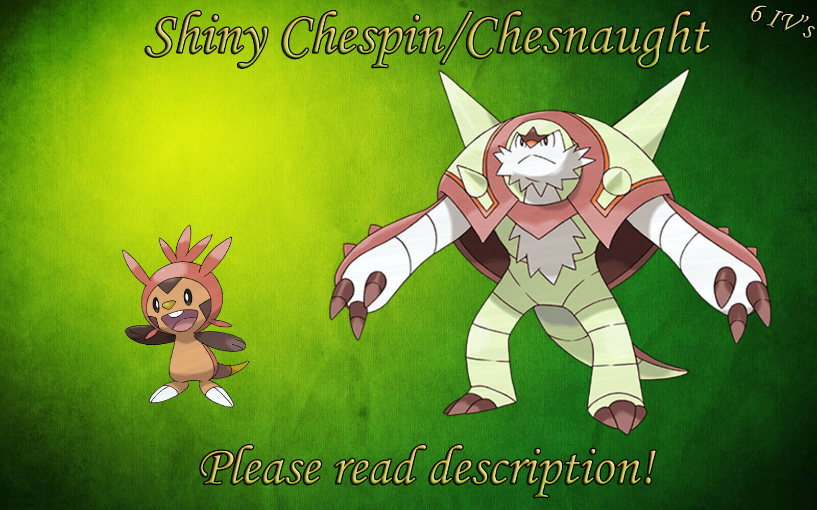 shiny chesnaught