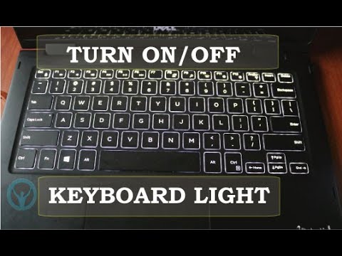 shortcut key for keyboard light