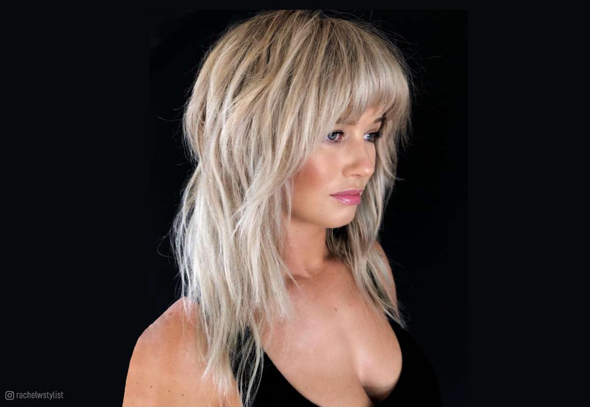 shoulder length shaggy hairstyles