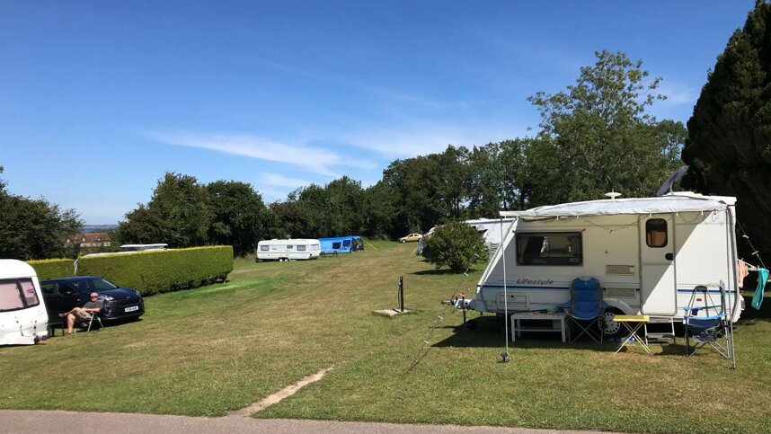 shrubbery caravan and camping park